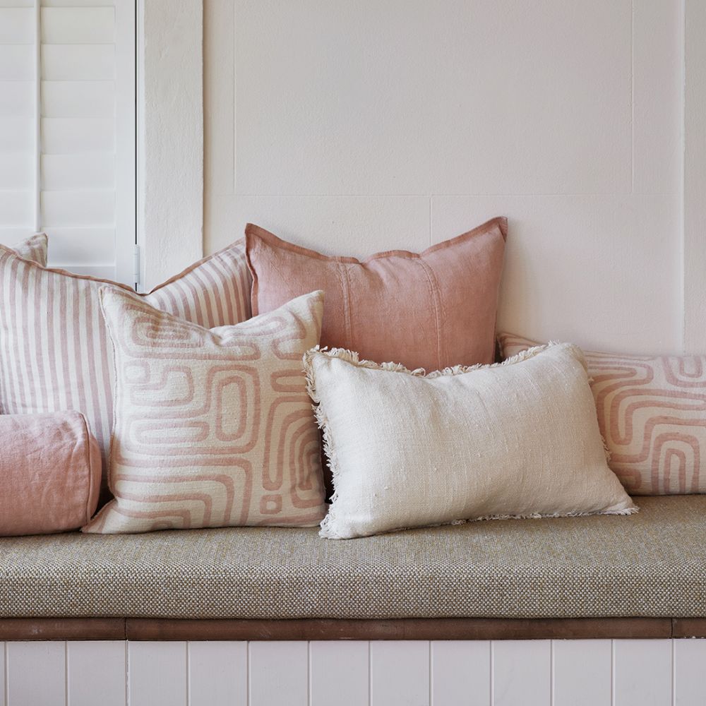 Luca® Linen Cushion - Soft Musk