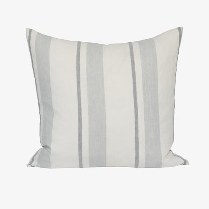 Pillar Cushion - Grey/White Stripe