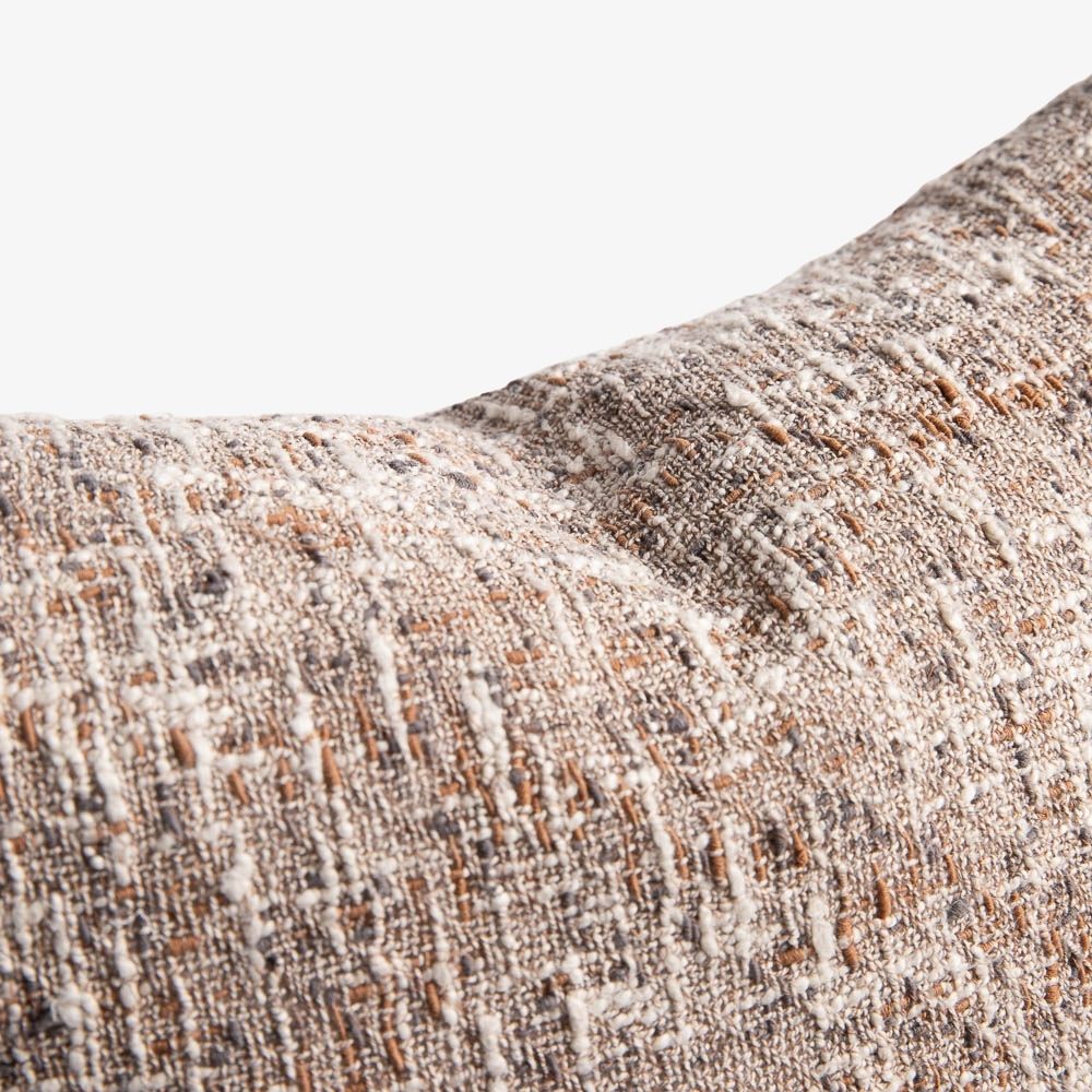 Brown Linen Cushion by Eadie Lifestyle