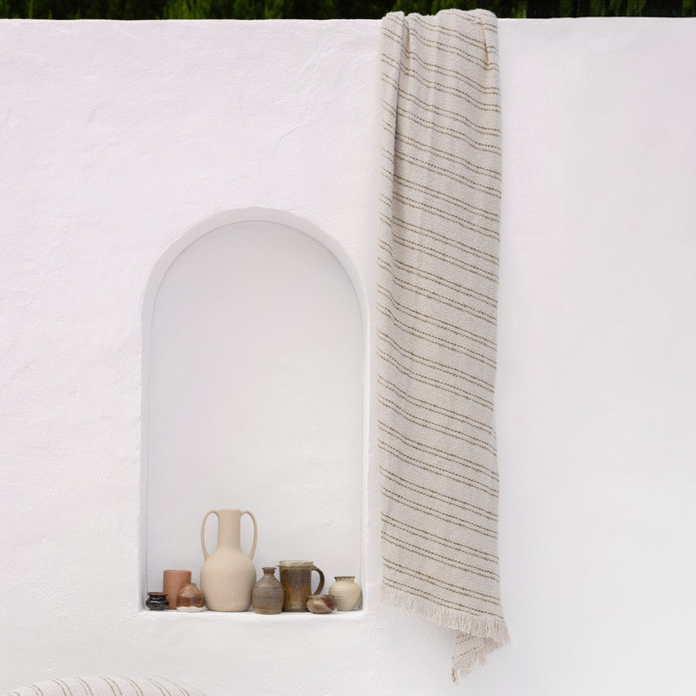 Alba Throw - Olive