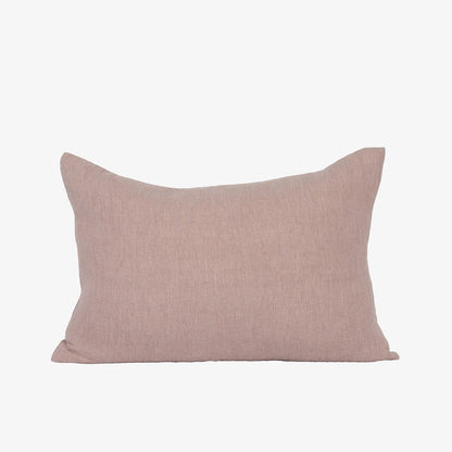 Sonnet Linen Cushion - Dusty Mauve