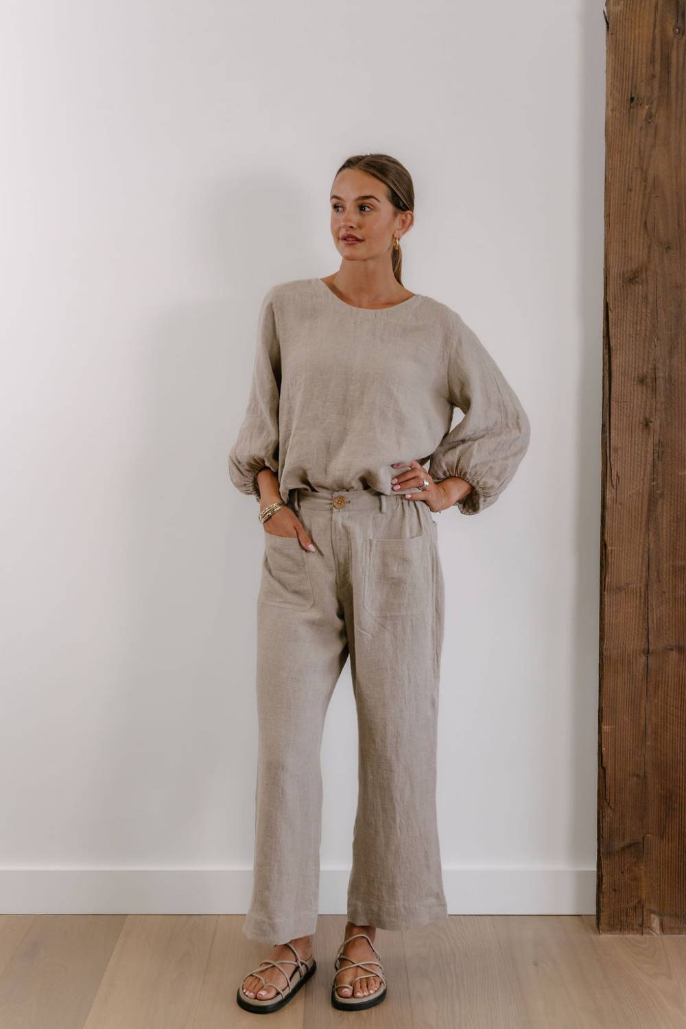 Tess Pant - Natural