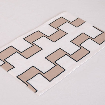 Astor Placemat Set of 2 - Natural/Ivory