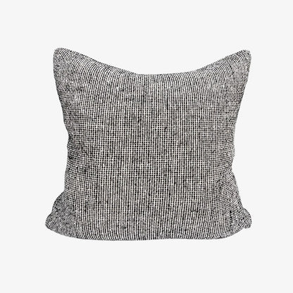 Verdure Linen Cushion - Natural/Black