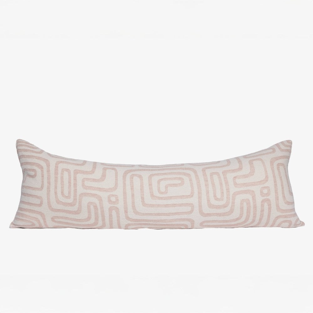 Wander Long Lumbar - White/Soft Musk