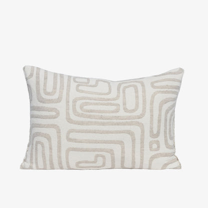 Wander Cushion - White/Natural