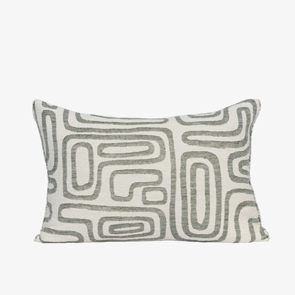 Wander Cushion - White/Pistachio