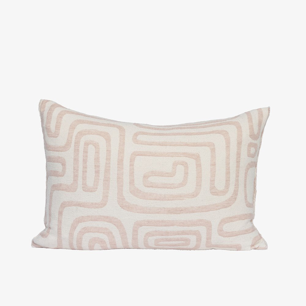 Wander Cushion - White/Soft Musk