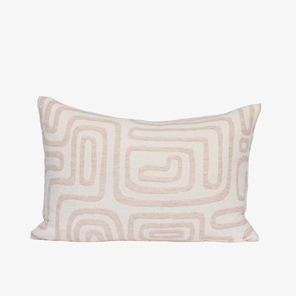 Wander Cushion - White/Soft Musk
