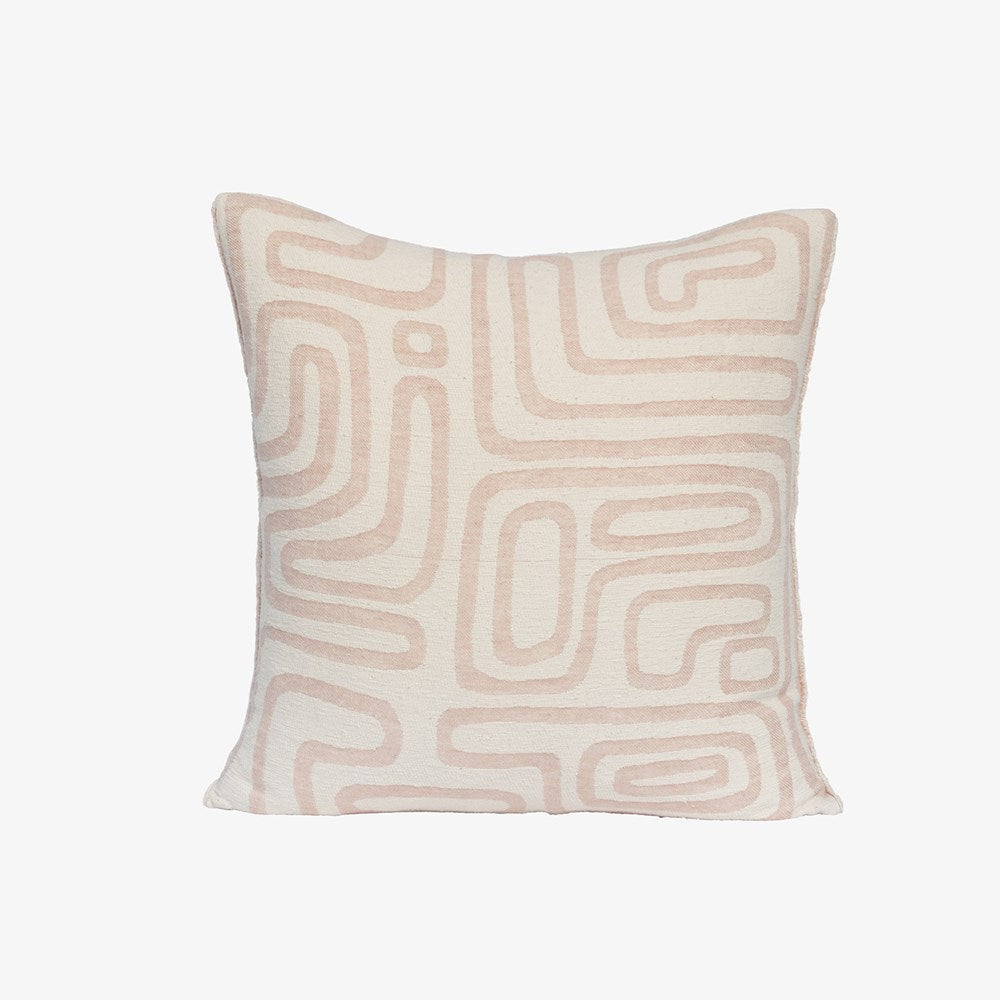 Wander Cushion - White/Soft Musk