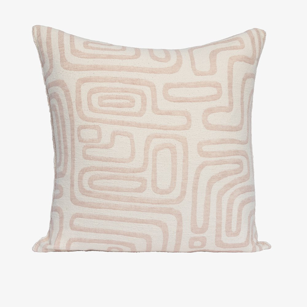 Wander Cushion - White/Soft Musk