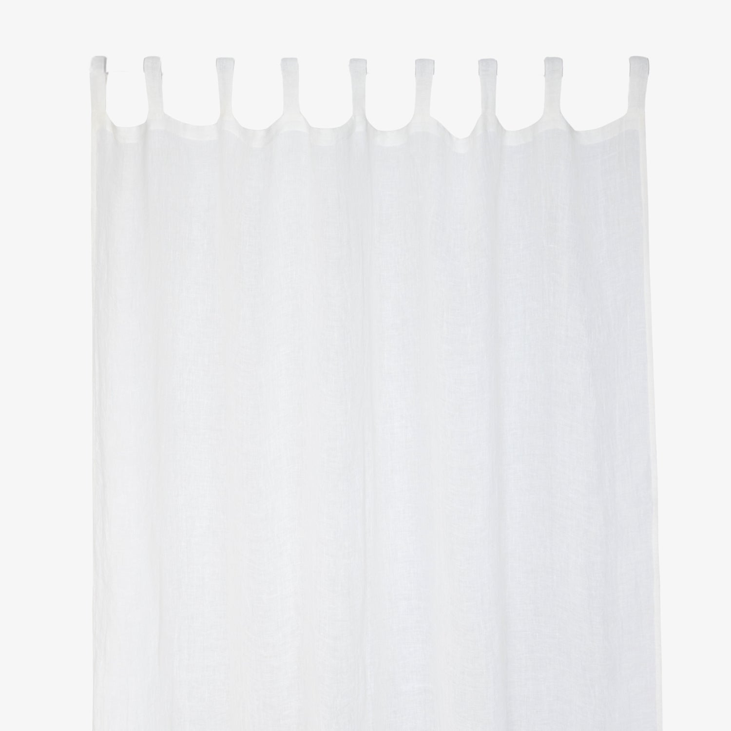 Whisper Ombre Curtain - White/Soft Musk