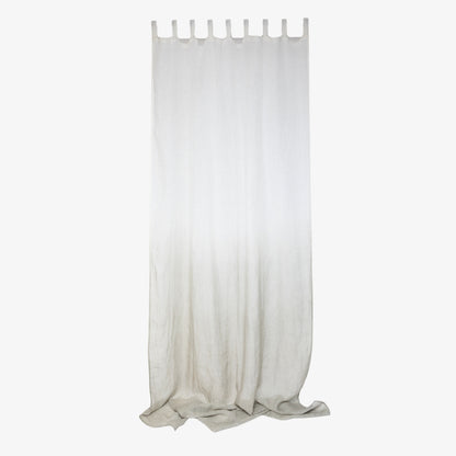 Whisper Ombre Curtain - White/Putty