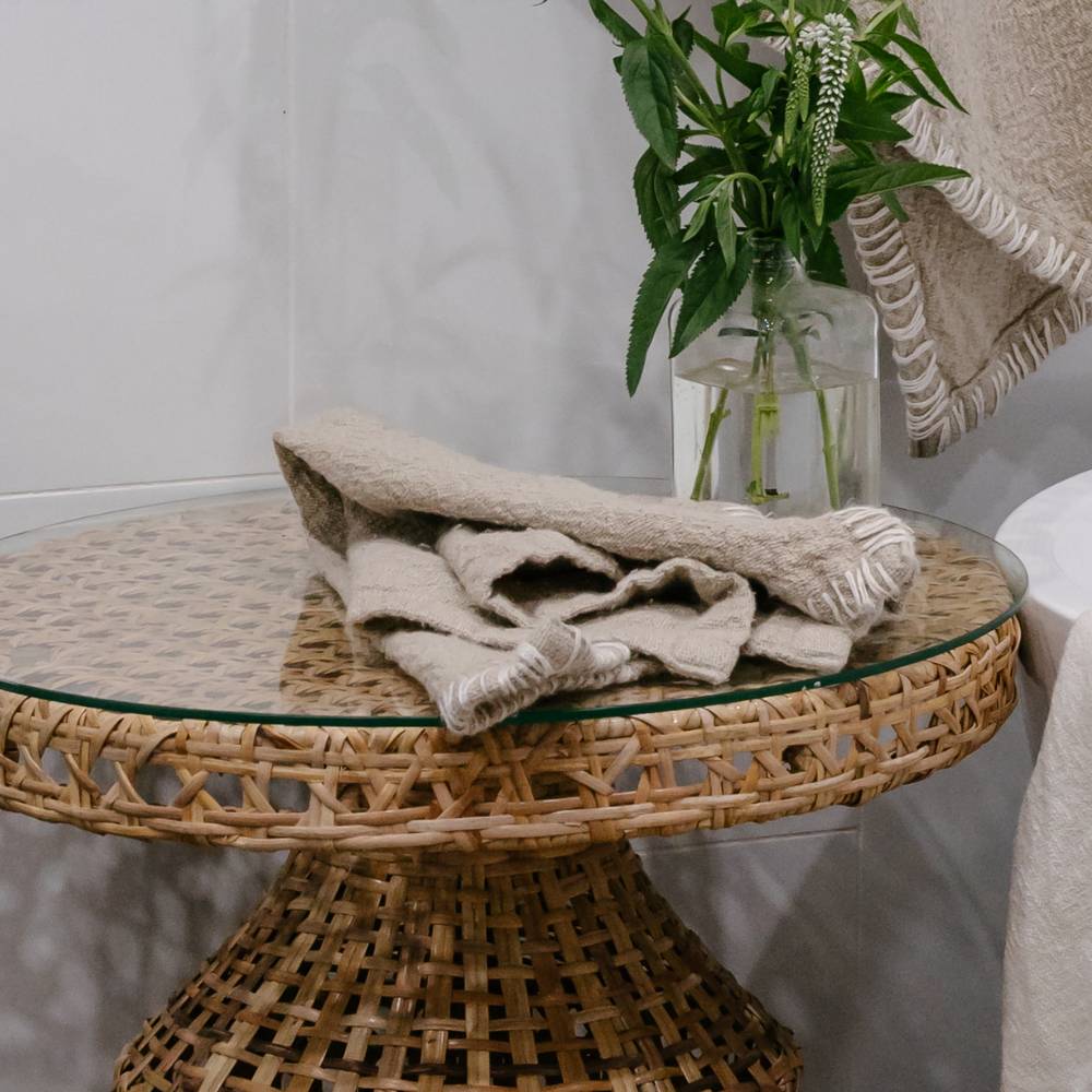 Zayra Hand Towel Set of 2 - Natural