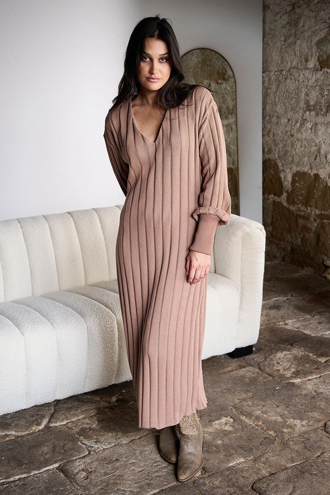 Arlow Dress - Clay - Eadie Lifestyle