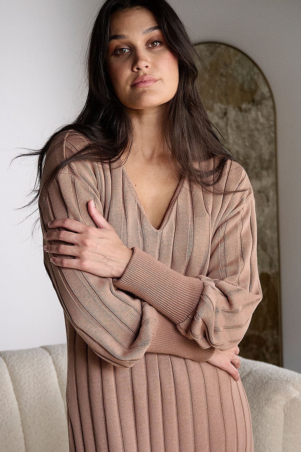 Arlow Dress - Clay - Eadie Lifestyle