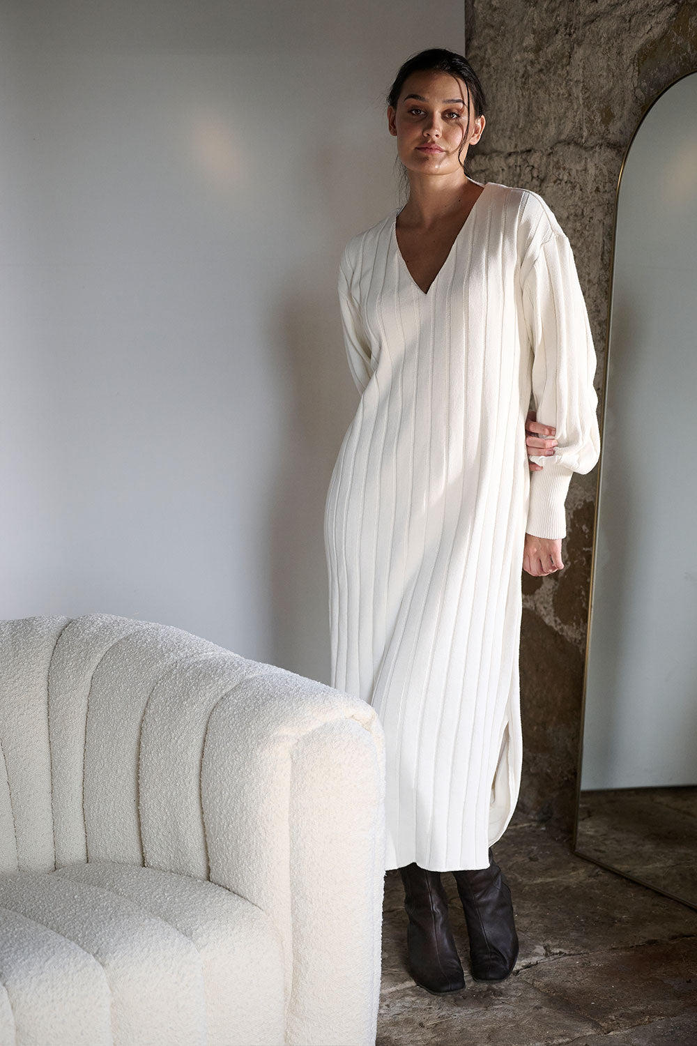 Arlow Dress - White - Eadie Lifestyle