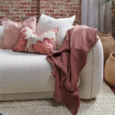 Bedouin Linen Cushion - Musk - Eadie Lifestyle