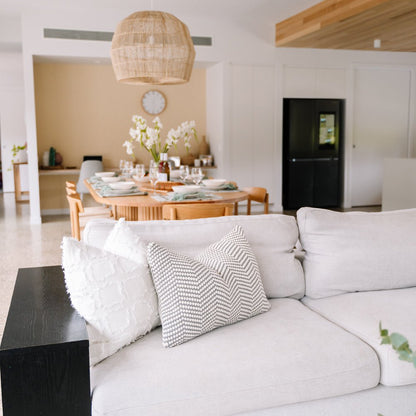 Bedu Cushion - White - Eadie Lifestyle