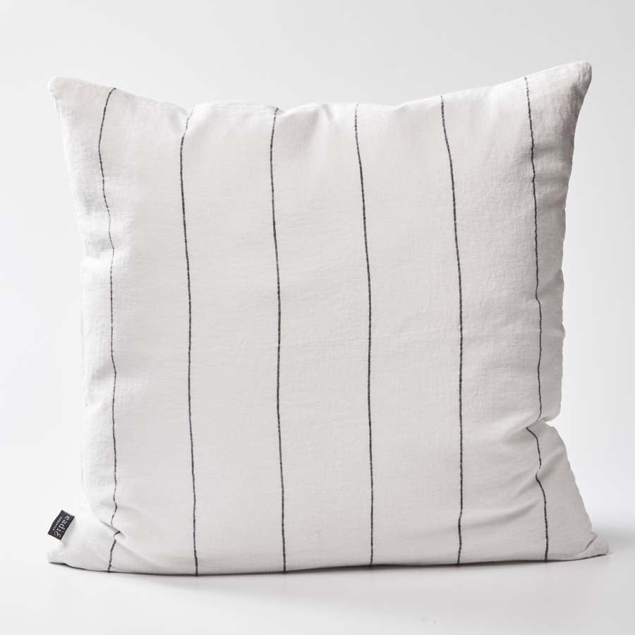 Carter Linen Pillowcase Set - White w&