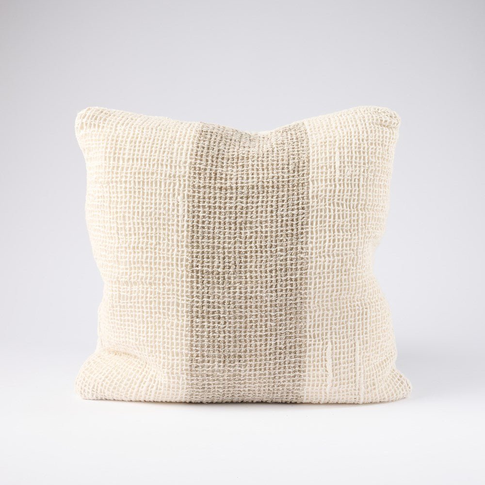 Coco Linen Cushion In Ivory Eadie Lifestyle