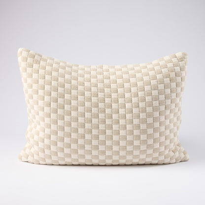 Gambit Cushion - White/Natural - Eadie Lifestyle