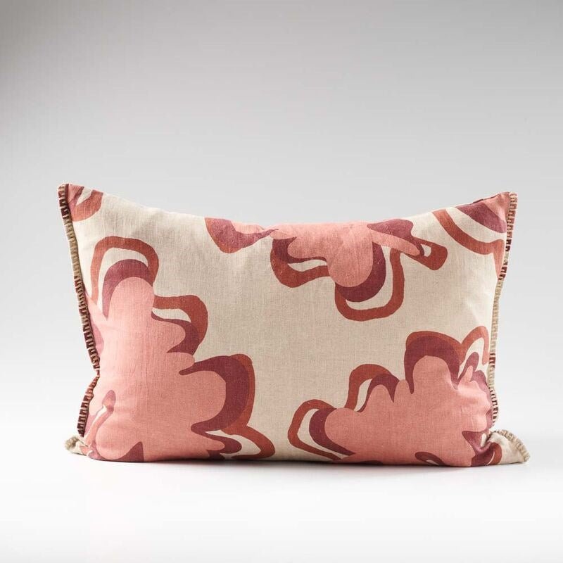 Gidget Natural/Rose Cushion - Eadie Lifestyle