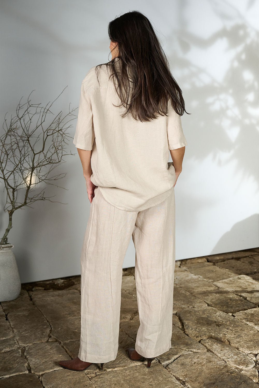 Womens Linen Trousers  Explore our New Arrivals  ZARA India