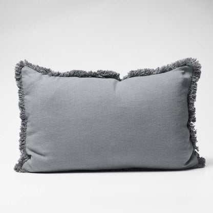 Luca® Boho Linen Cushion - Slate - Eadie Lifestyle