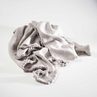 Luca® Boho Throw - Silver Grey - Eadie Lifestyle