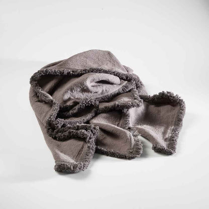 Luca® Boho Throw - Slate - Eadie Lifestyle