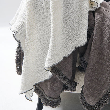 Luca® Boho Throw - Slate - Eadie Lifestyle