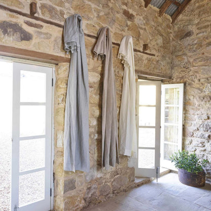 Luca® Linen Curtain - White - Eadie Lifestyle