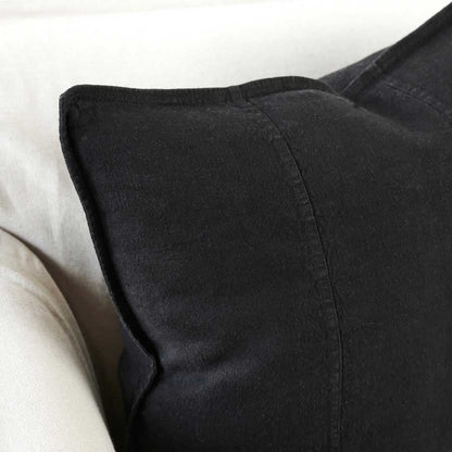 Luca® Linen Cushion - Black - Eadie Lifestyle