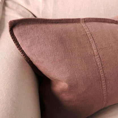 Luca® Linen Cushion - Desert Rose - Eadie Lifestyle