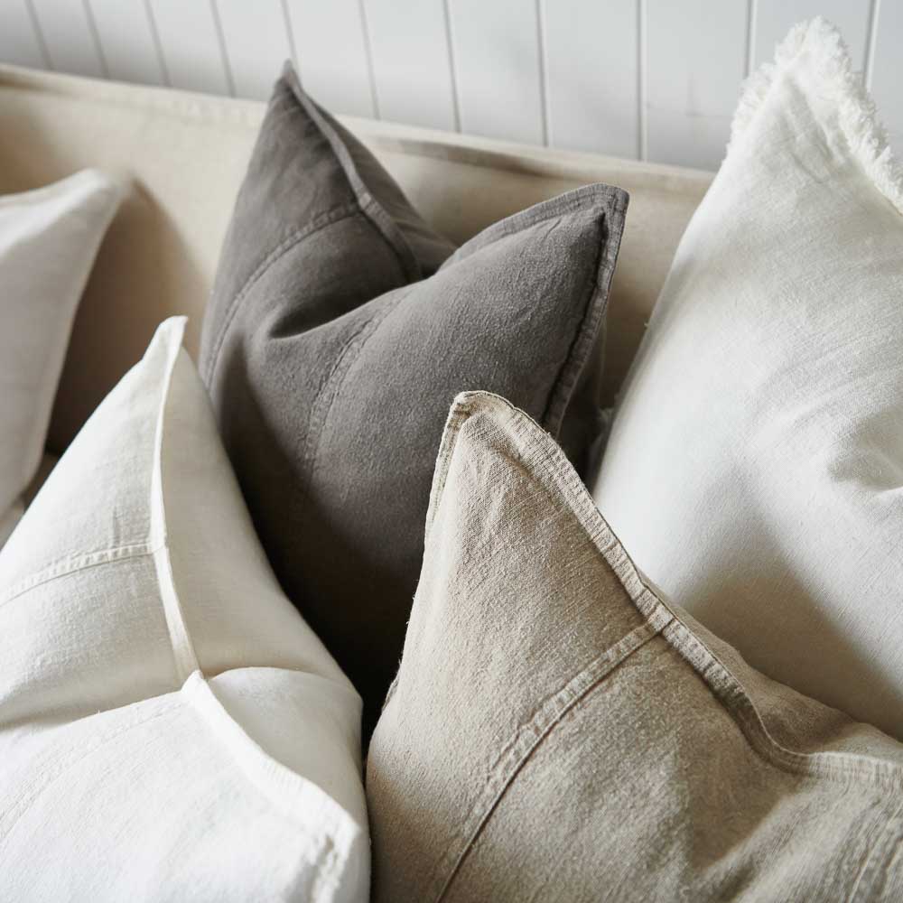 Luca® Linen Cushion - Natural - Eadie Lifestyle