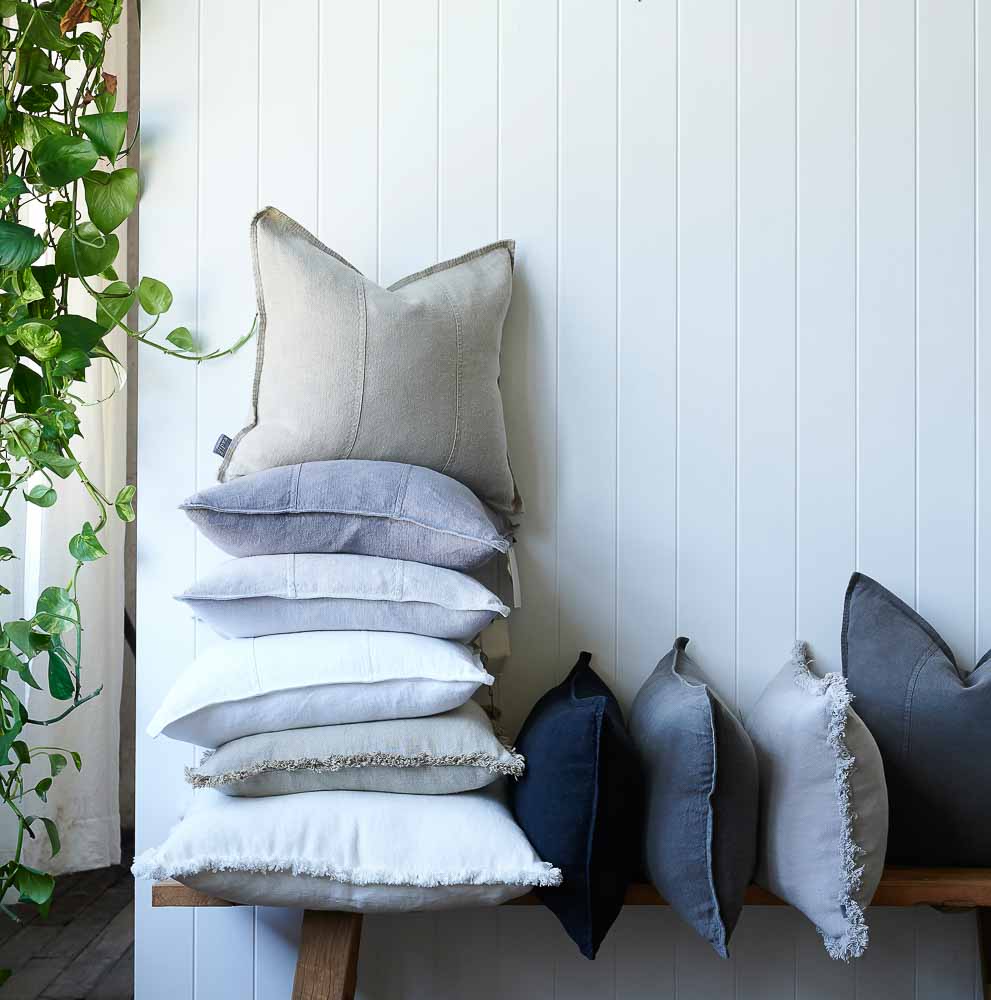 Luca® Linen Cushion - Natural - Eadie Lifestyle