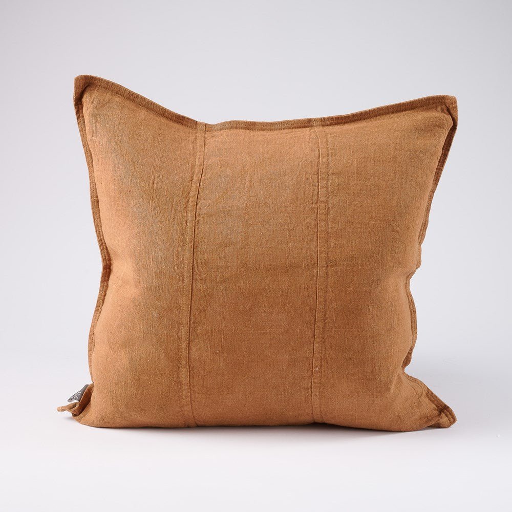 Luca® Linen Cushion - Nutmeg - Eadie Lifestyle