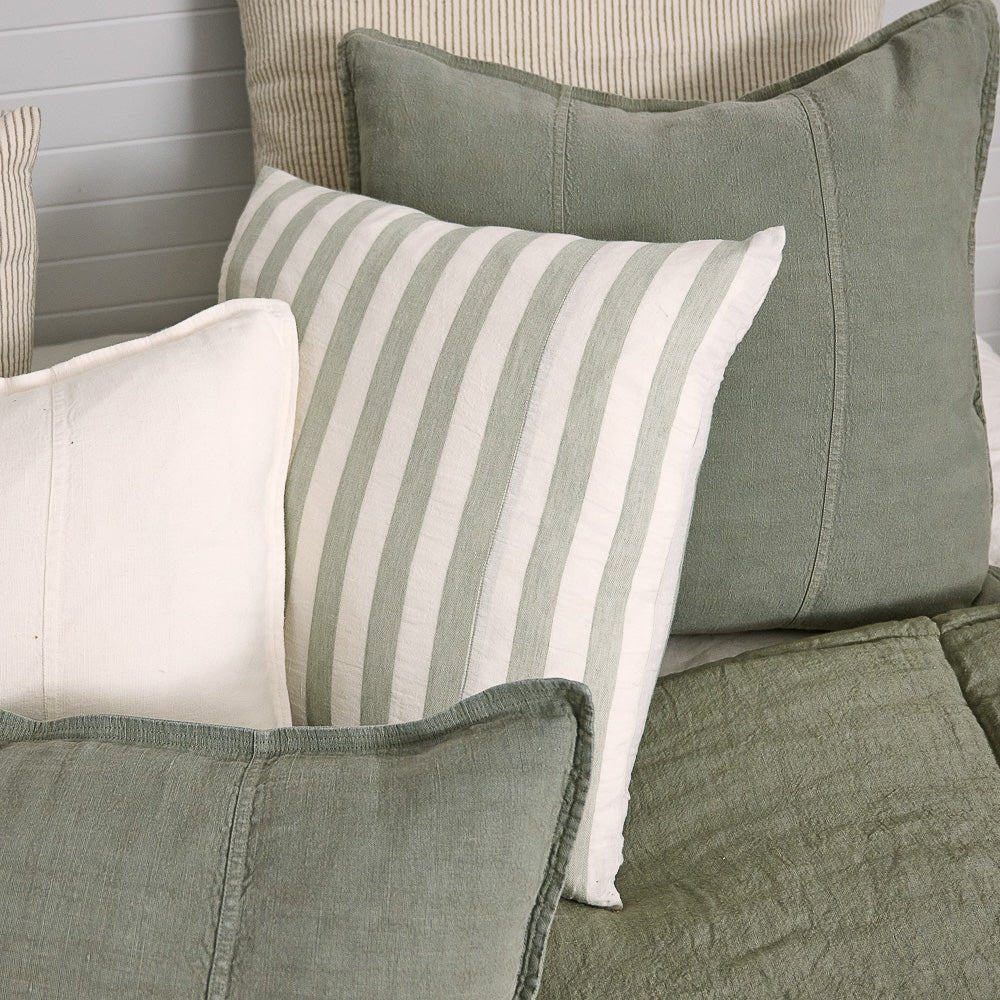 Luca® Linen Cushion - Pistachio - Eadie Lifestyle