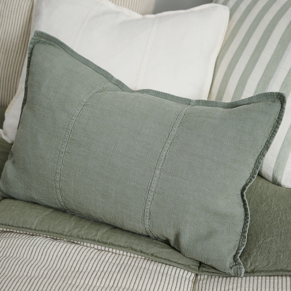 Luca® Linen Cushion - Pistachio - Eadie Lifestyle