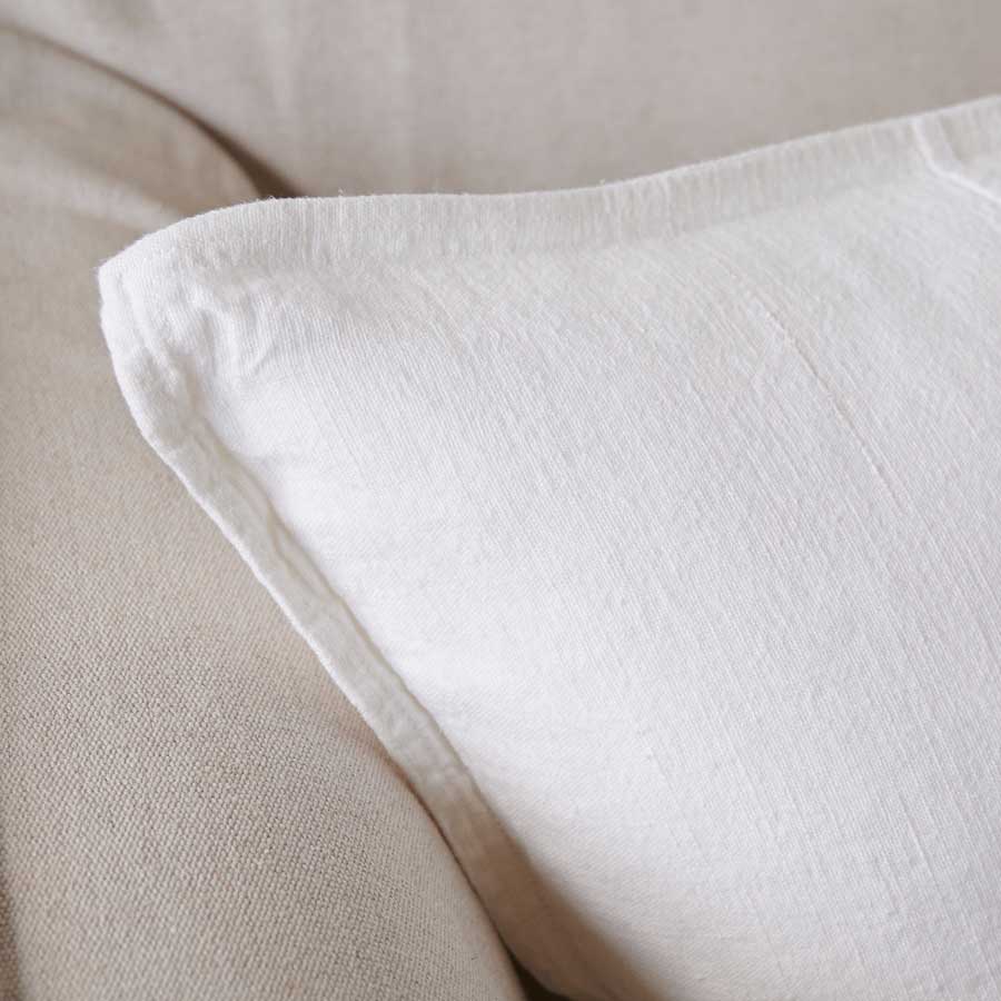 Luca® Linen Cushion - White - Eadie Lifestyle