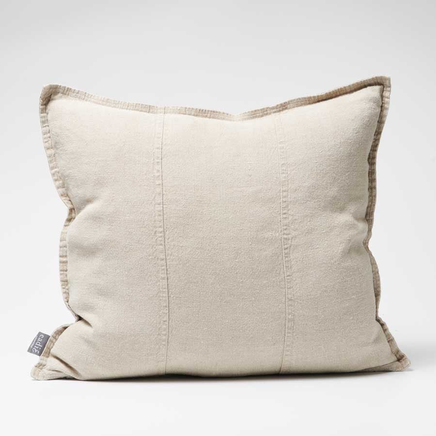 Luca® Linen Outdoor Cushion - Natural - Eadie Lifestyle