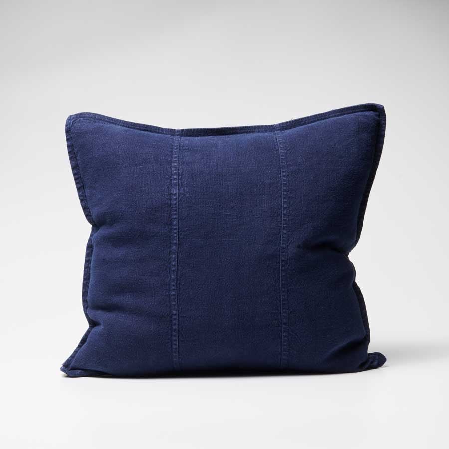 Luca® Linen Outdoor Cushion - Navy - Eadie Lifestyle