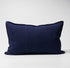 Luca® Linen Outdoor Cushion - Navy - Eadie Lifestyle