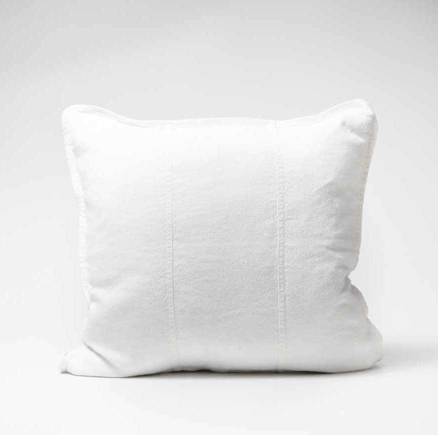 Luca® Linen Outdoor Cushion - White - Eadie Lifestyle