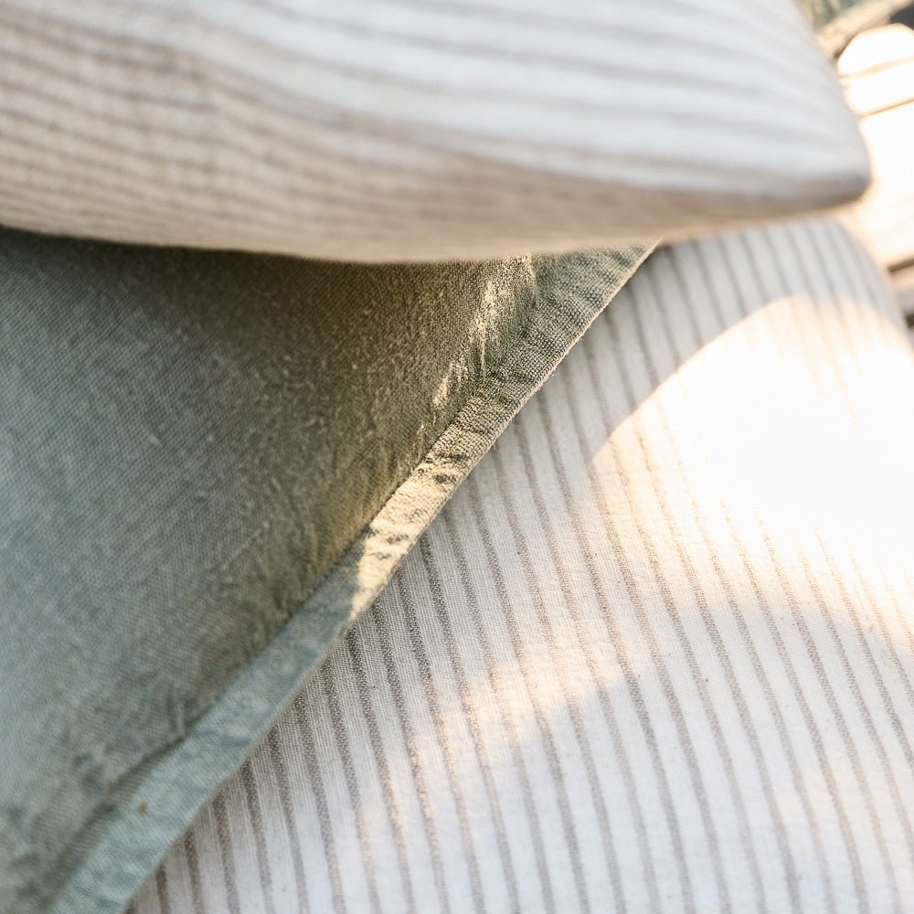 Luca® Outdoor Linen Cushion - Pistachio - Eadie Lifestyle