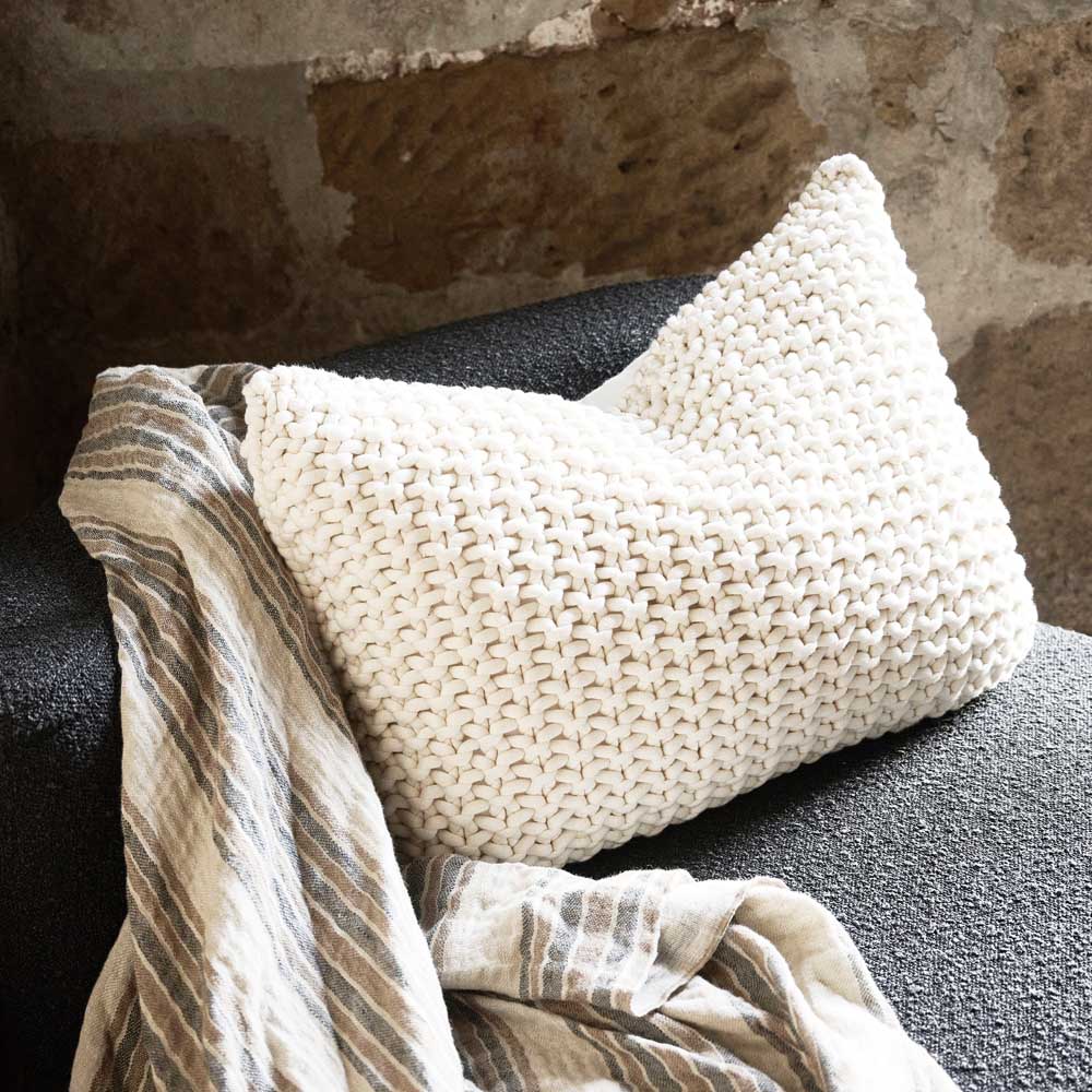 Marco Cushion - Ivory - Eadie Lifestyle