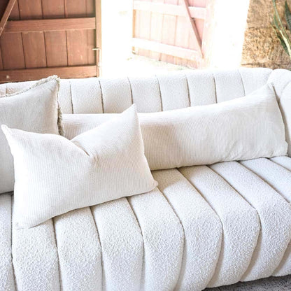 Marina Cushion - White w&