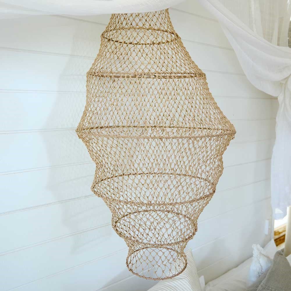 Marina Jute Lamp Shade - Natural - Eadie Lifestyle