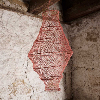 Marina Jute Lamp Shade - Rust - Eadie Lifestyle